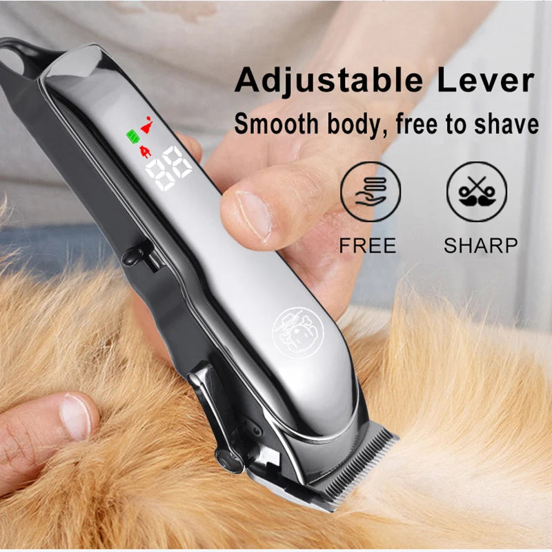 Pet Hair Clipper Rechargeable Low Noise Trimmer