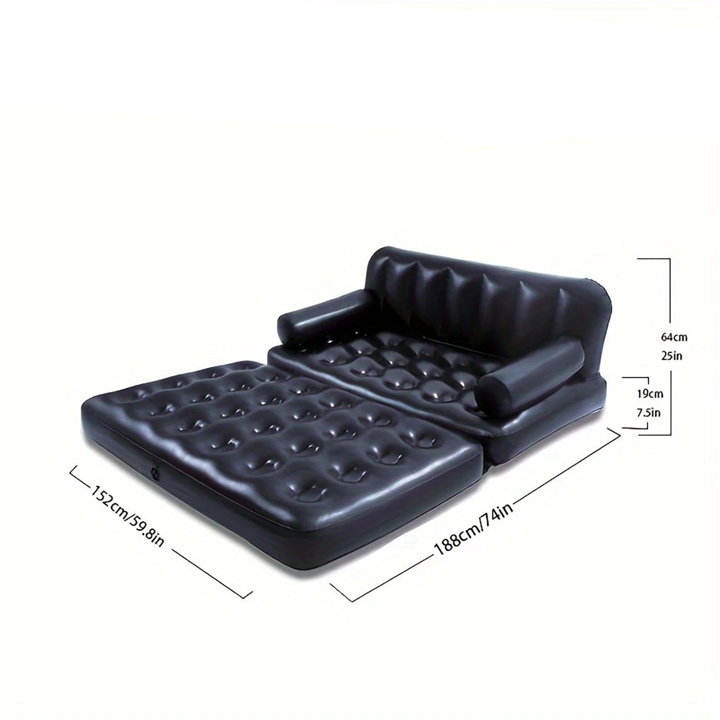 Outdoor Inflatable Sofa Double Bed Chair