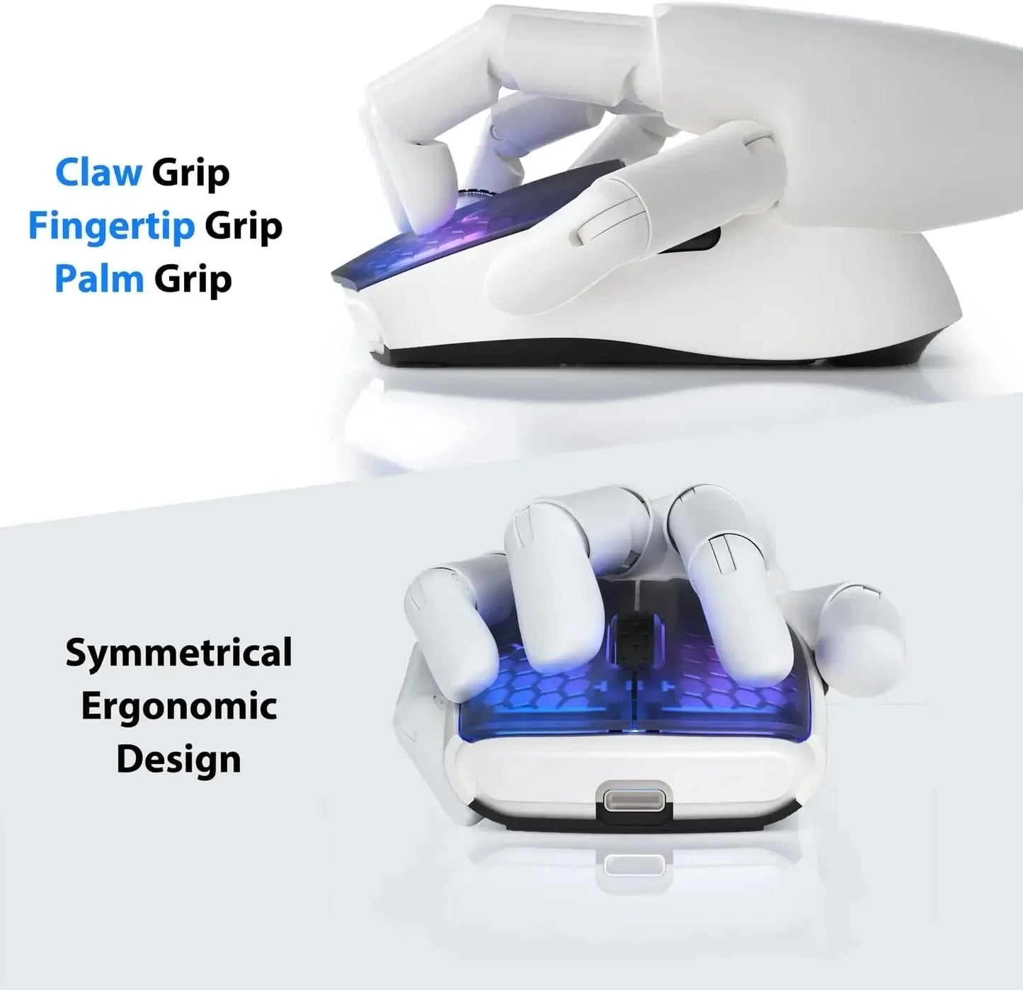 Lightweight Wireless Bluetooth RGB Gaming Mouse