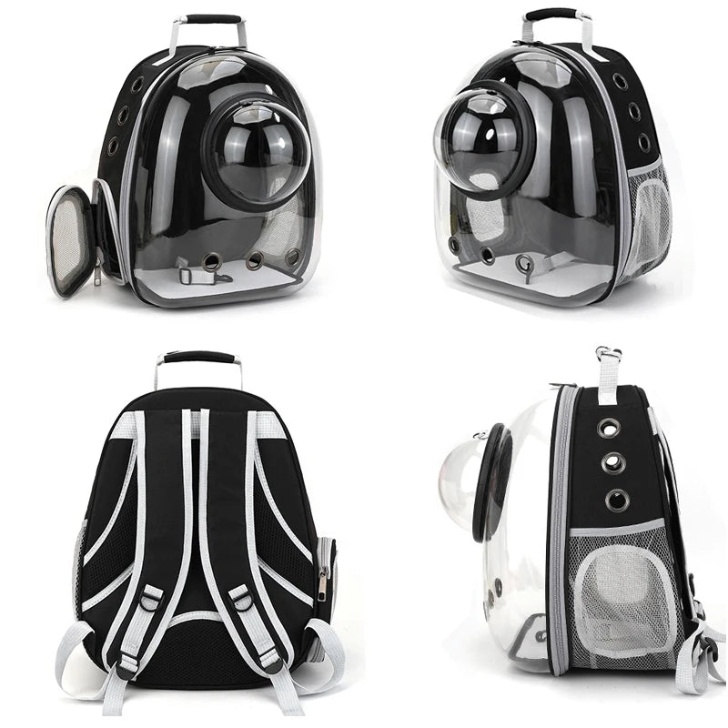 Transparent Pet Backpack Carrier