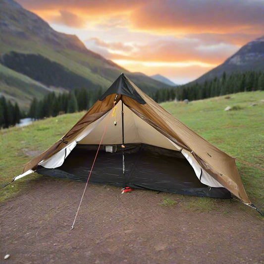 Outdoor Camping Tent with Pyramid Nylon Waterproof