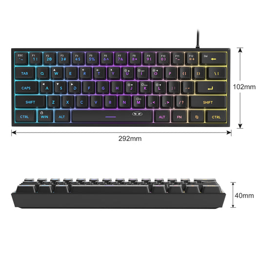 RGB Wired Mini Gaming Keyboard