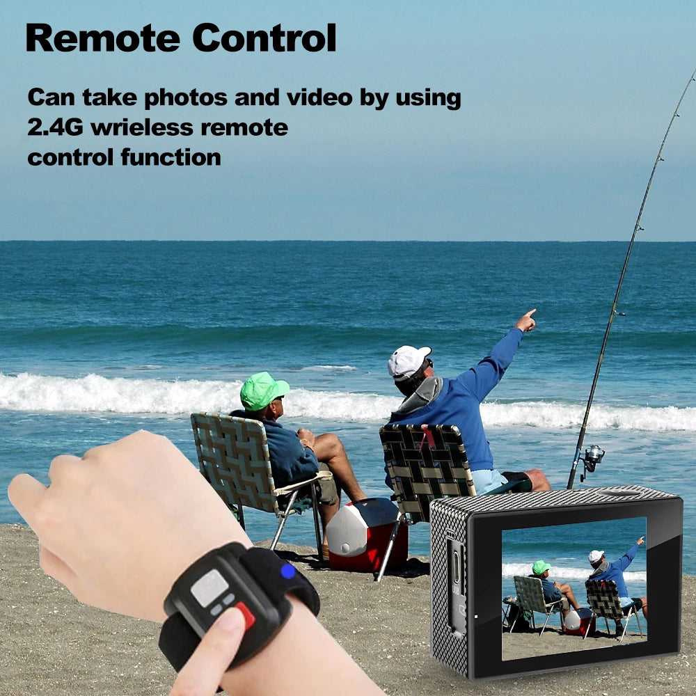 Camera Action 4K WiFi Waterproof Sports Outdoor