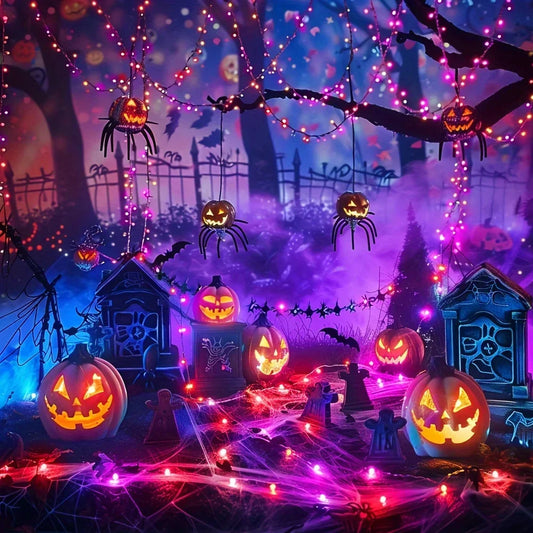 Halloween String Lights with LEDs USB