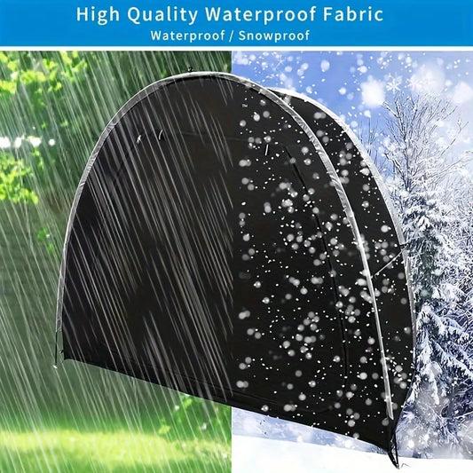 Bike Tent Storage Oxford Silver-Coated