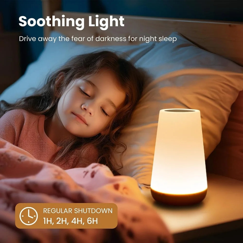 Touch Lamp USB Dimmable RGB Portable Night Light