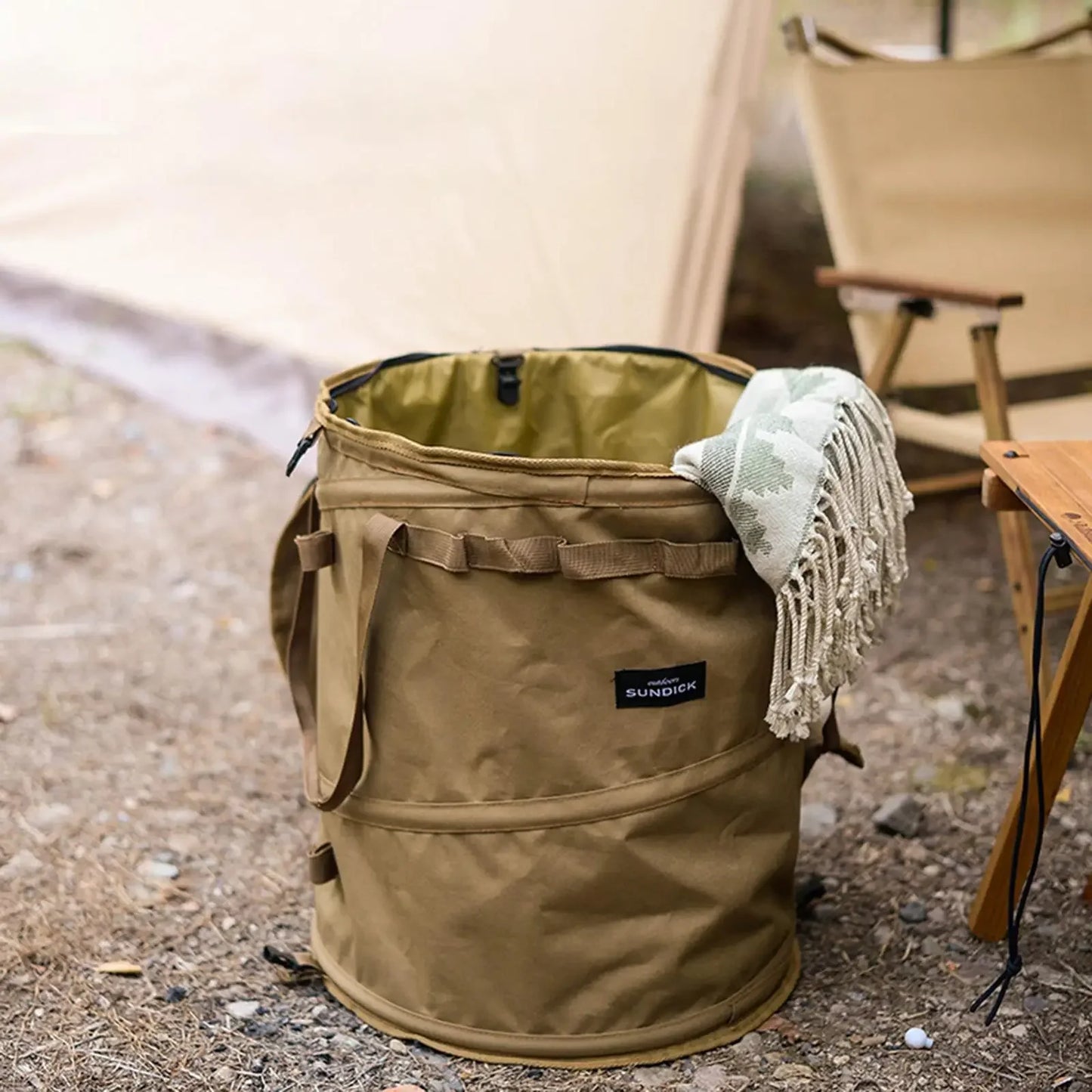 Outdoor Storage Camping Trash Can
