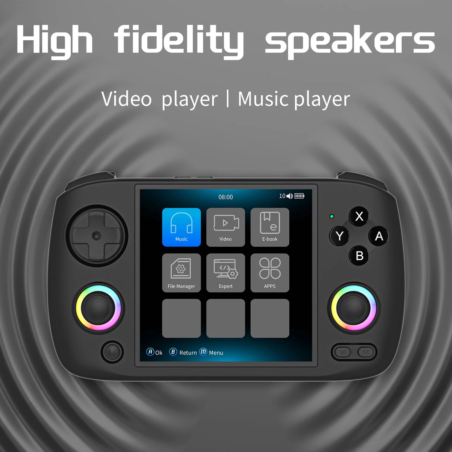 Handheld Retro Game Console