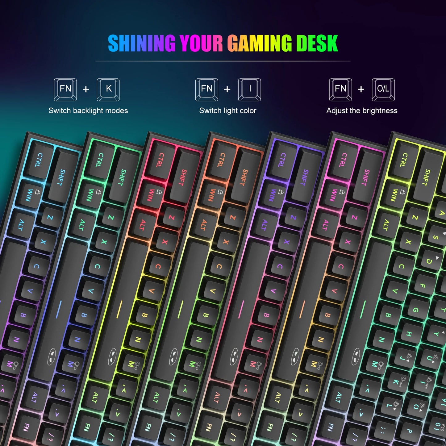 RGB Wired Mini Gaming Keyboard