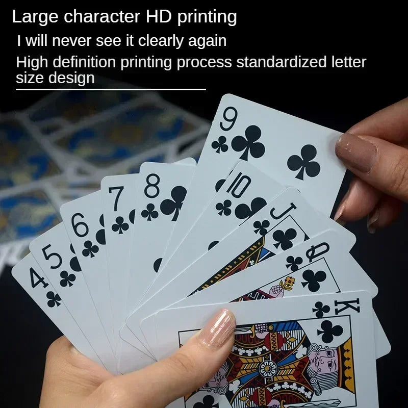 Playing Cards Waterproof PVC Polka Dot Deck
