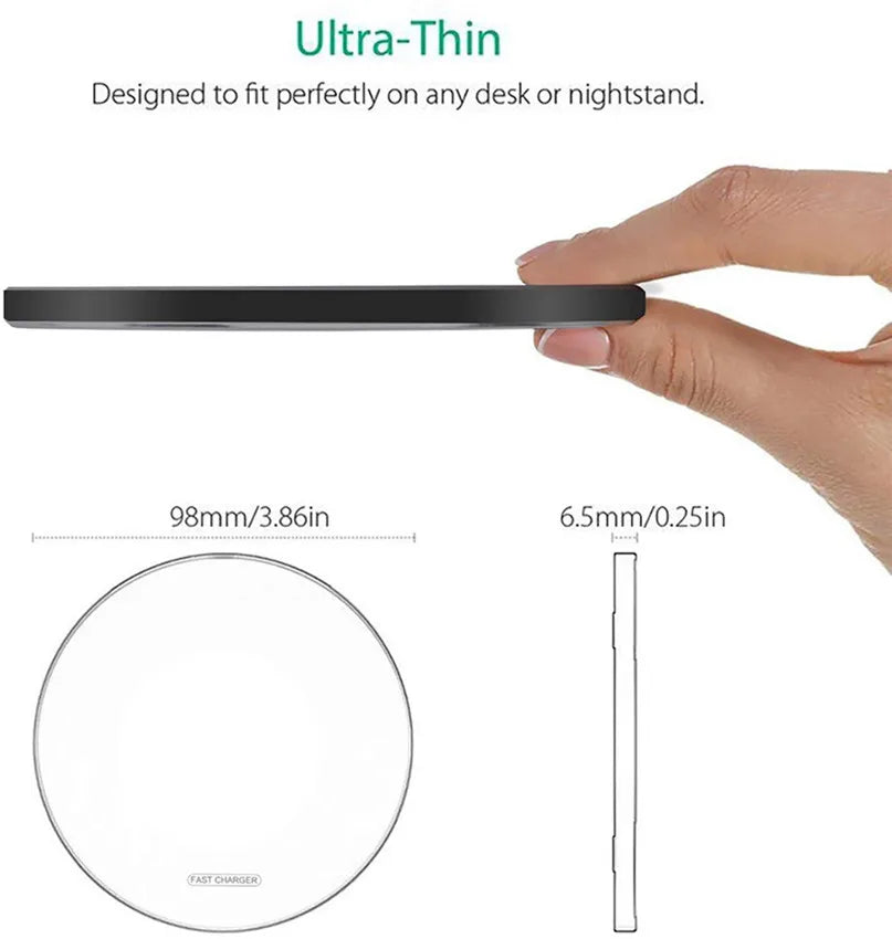 100W Fast Charging Wireless Charger Pad