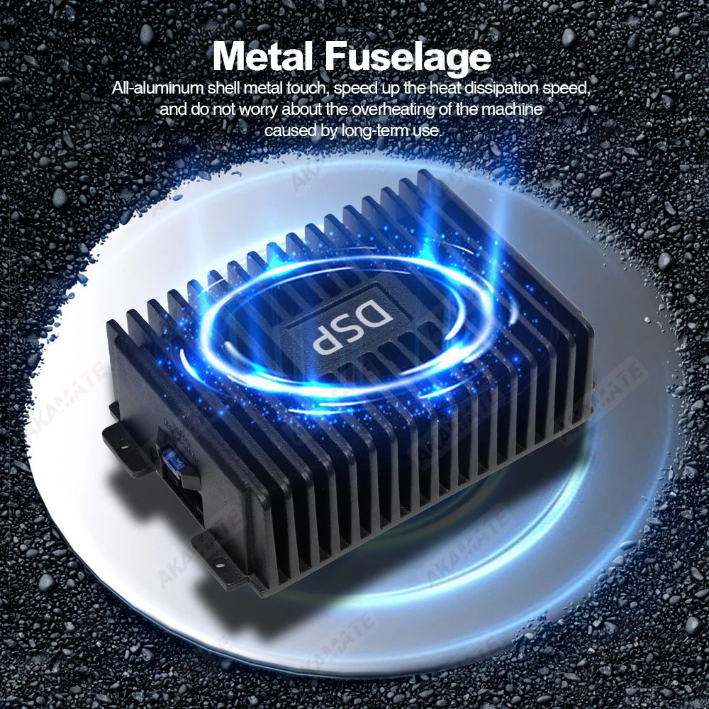 DSP Android Radio 4 Channel Car Amplifier