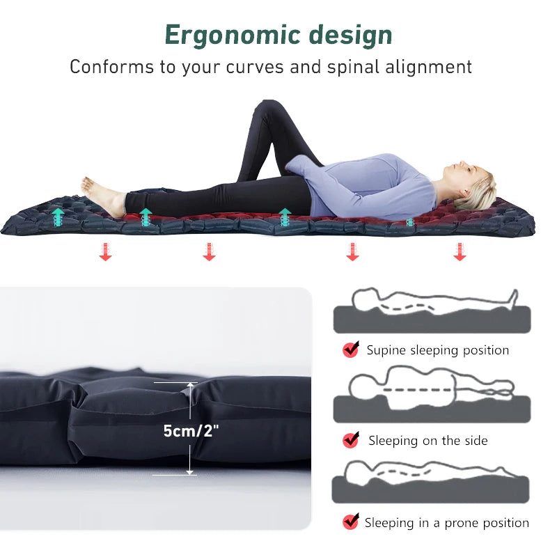 Camping Mattress Inflatable Ultralight Sleeping Pad