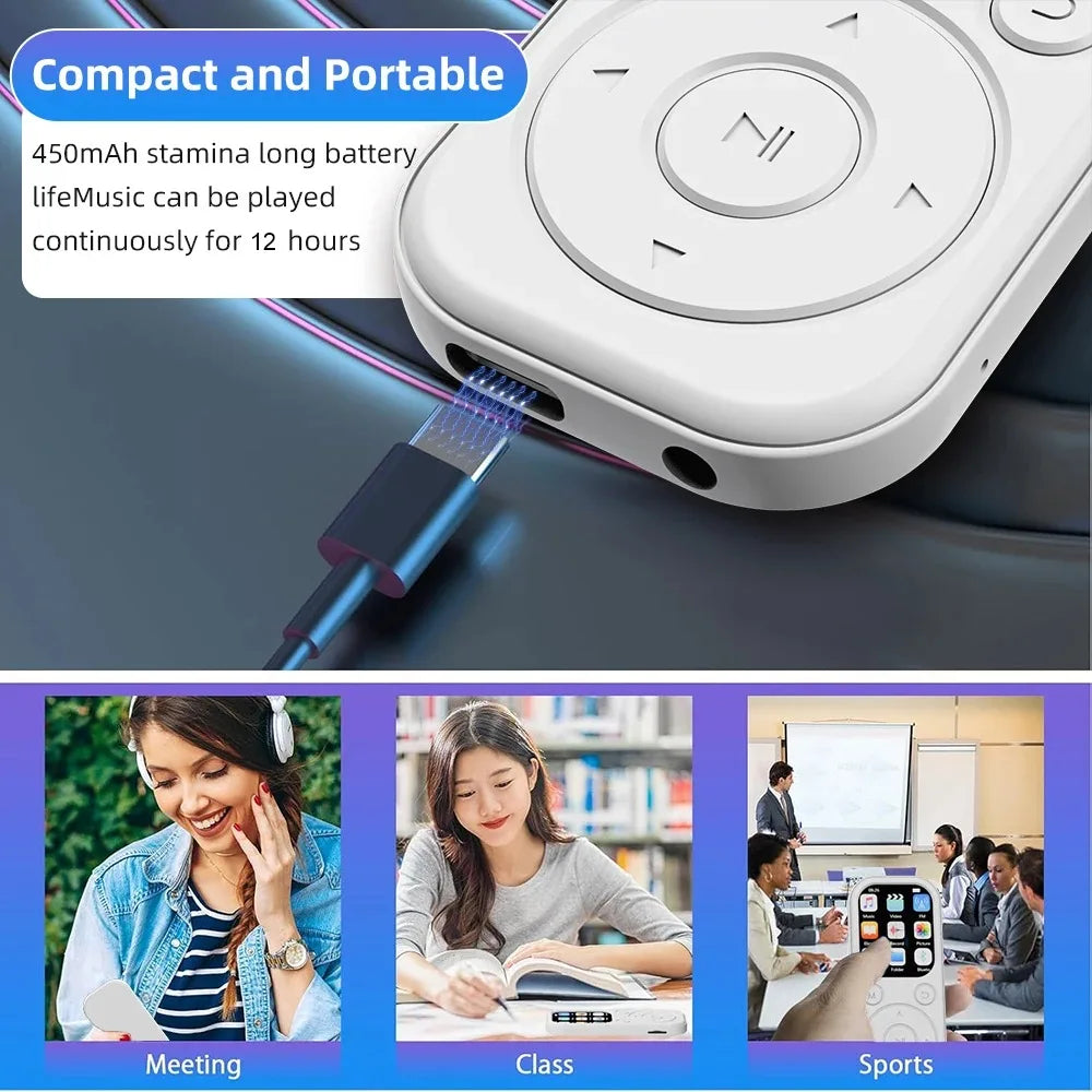 MP3 Player Bluetooth Touch Screen Stereo HiFi Speaker
