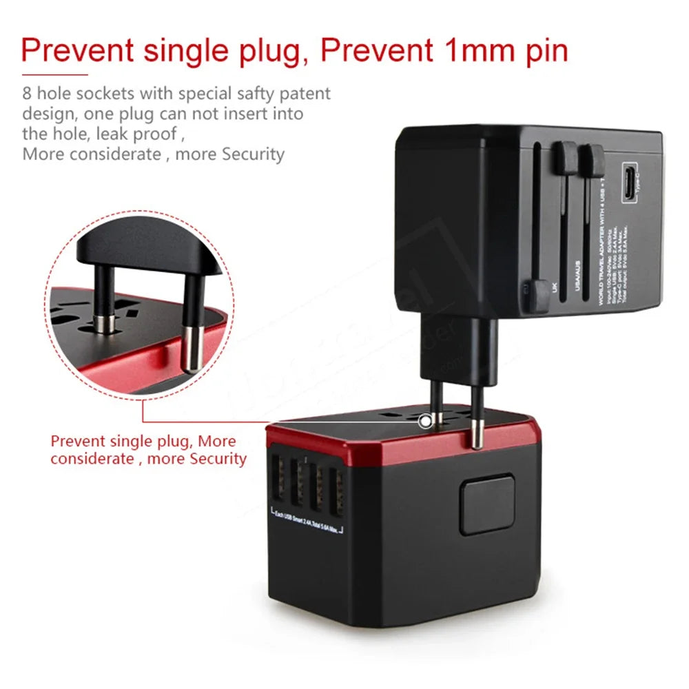Type C Charger Travel Adapter Universal Plug USB