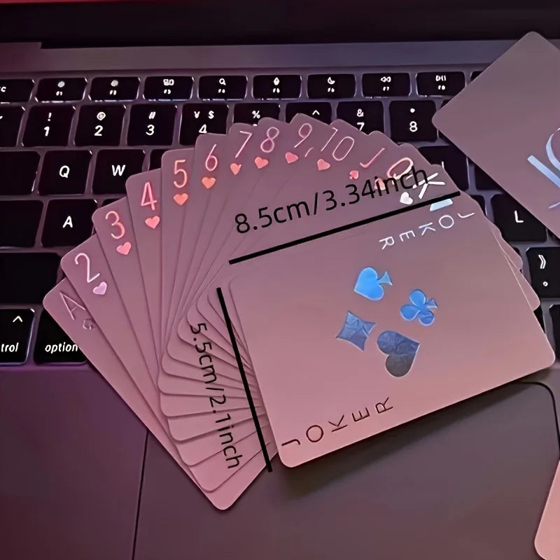 Playing Cards Glow-in-the-Dark Fluorescent Deck