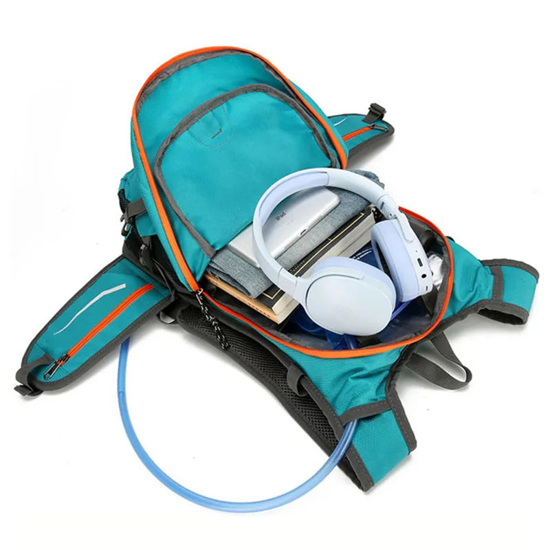 Hydration Backpack Nylon Lightweight for Hiking Cycling Running