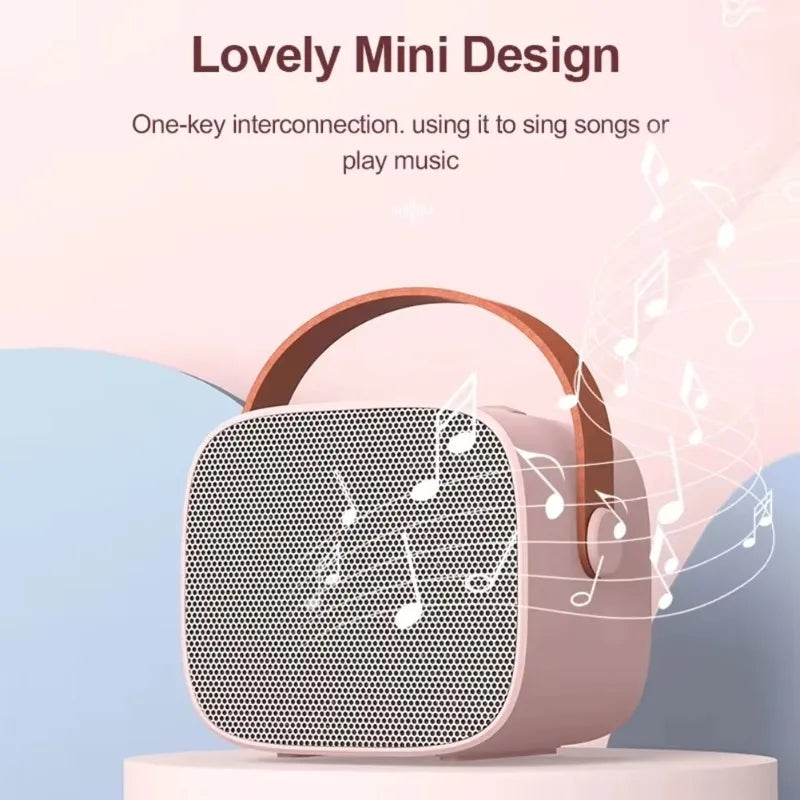 Speaker Bluetooth Karaoke Machine with Portable Dual Microphones