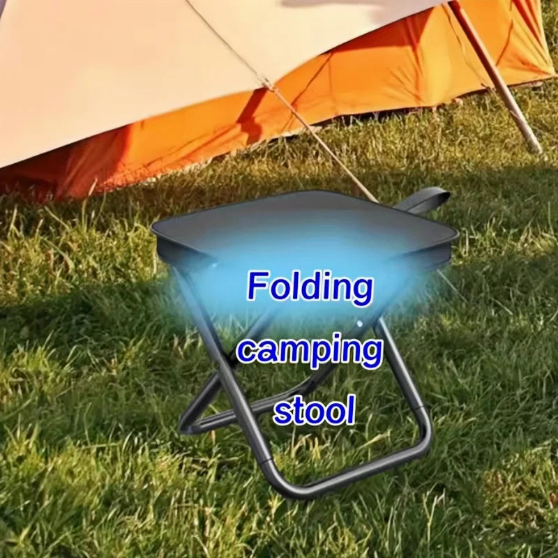 Camping Folding Stool Lightweight Portable Travel Chair Set