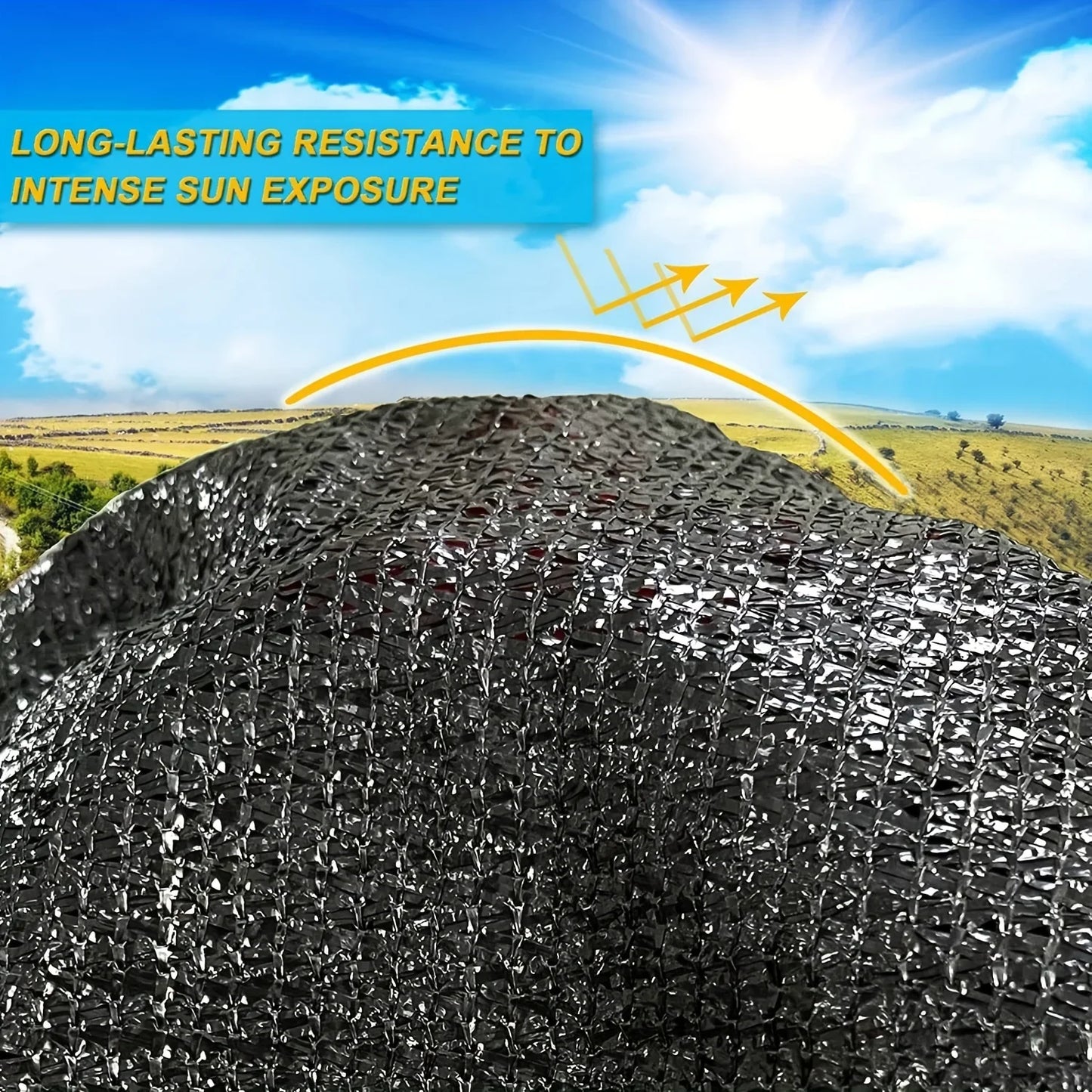 Net Garden Privacy Sunshade for Greenhouse