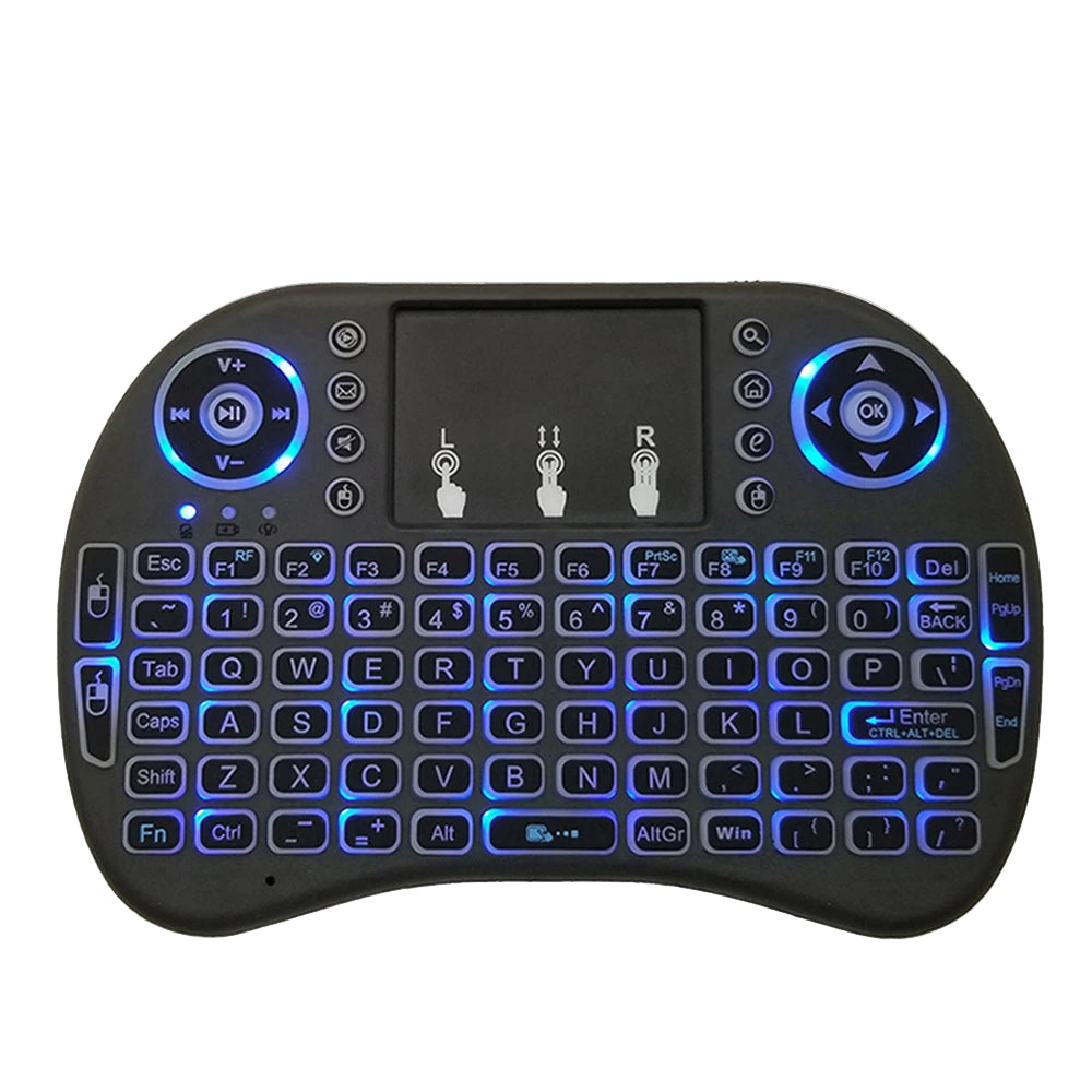 2.4G Mini Wireless Keyboard with Touchpad Backlit