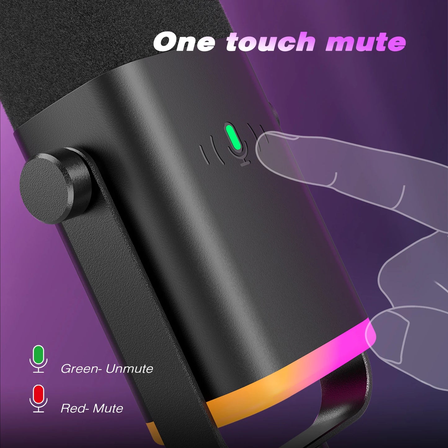 Dynamic Gaming Microphone USB XLR