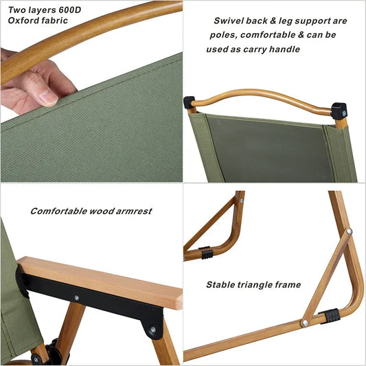 Stainless Steel Camping Folding Chair