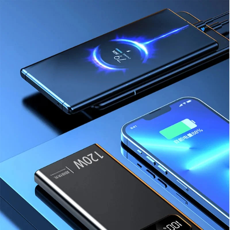 Power Bank 100000mAh Fast Charging Digital Display