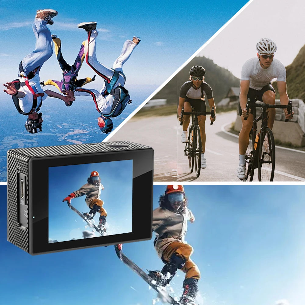 Camera Action 4K WiFi Waterproof Sports Outdoor