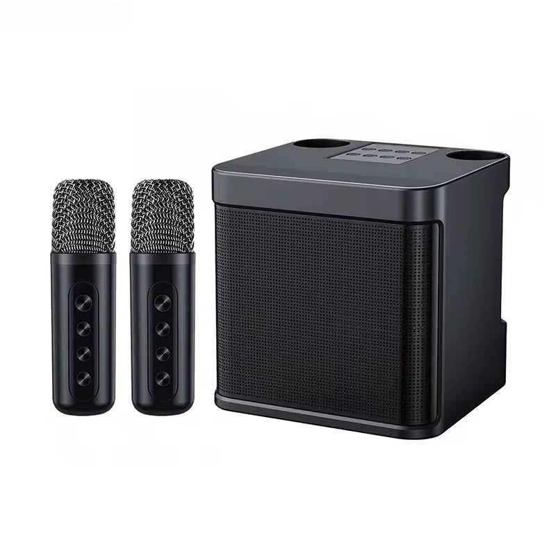 Portable Dual Microphone Karaoke Machine