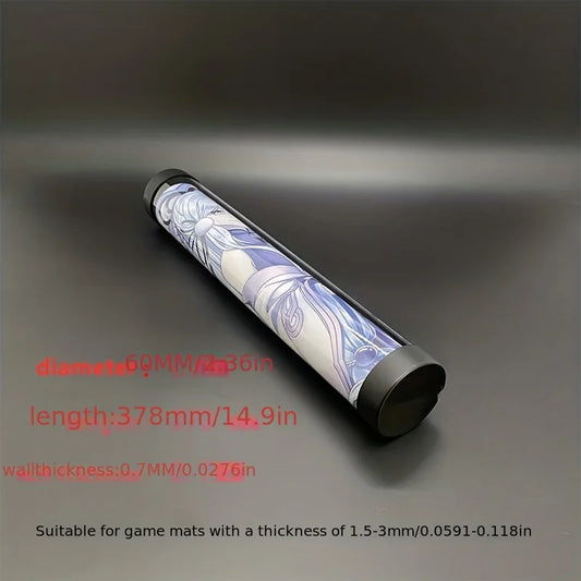 Card Holder Transparent Tube Mat Storage Case