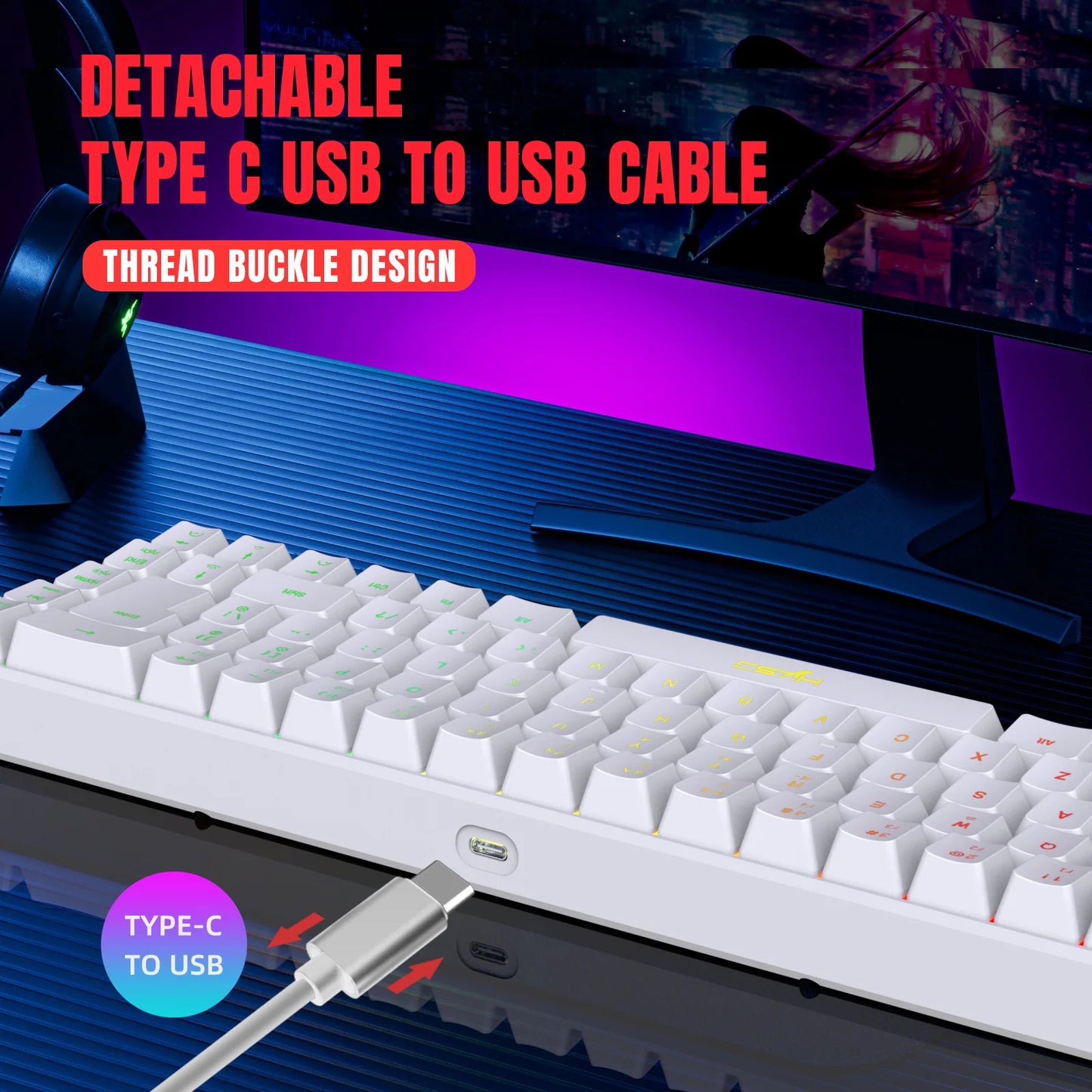 Wired RGB Gaming Keyboard