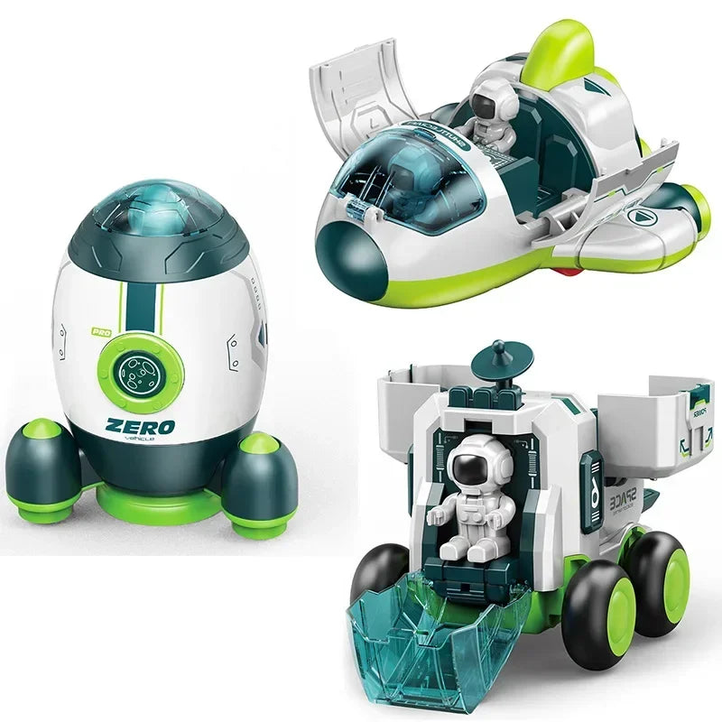 Toy Rocket Car Space Simulation Model for Kids