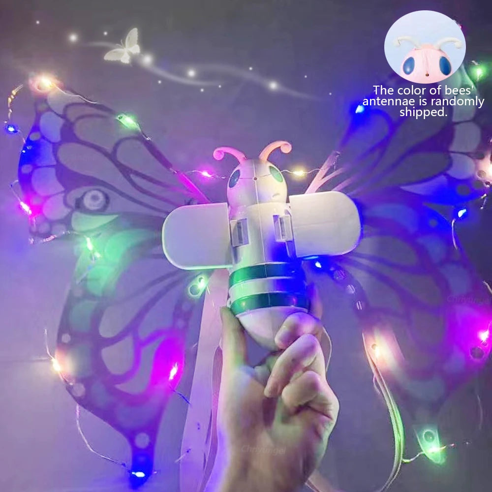 Fairy Wings Electric Light Up Butterfly Costume for Kids