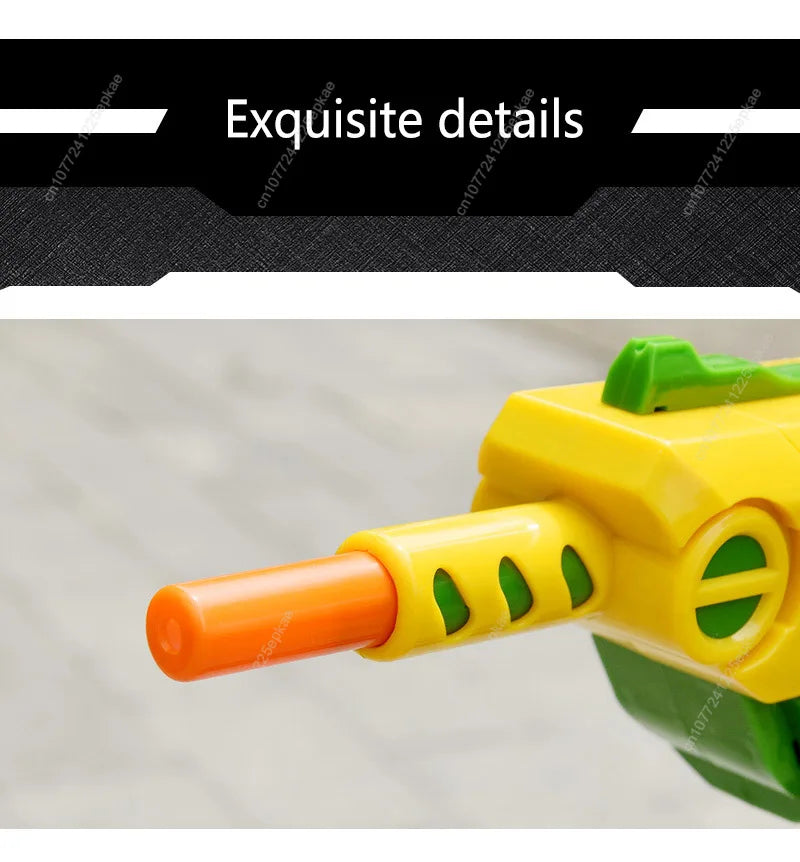 Salt Gun Fly Mosquito Shooter Plastic Toy Rifle