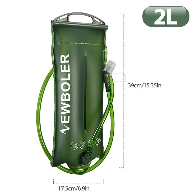 Outdoor Hydration Backpack Water Bladder 2L PEVA Reservoir