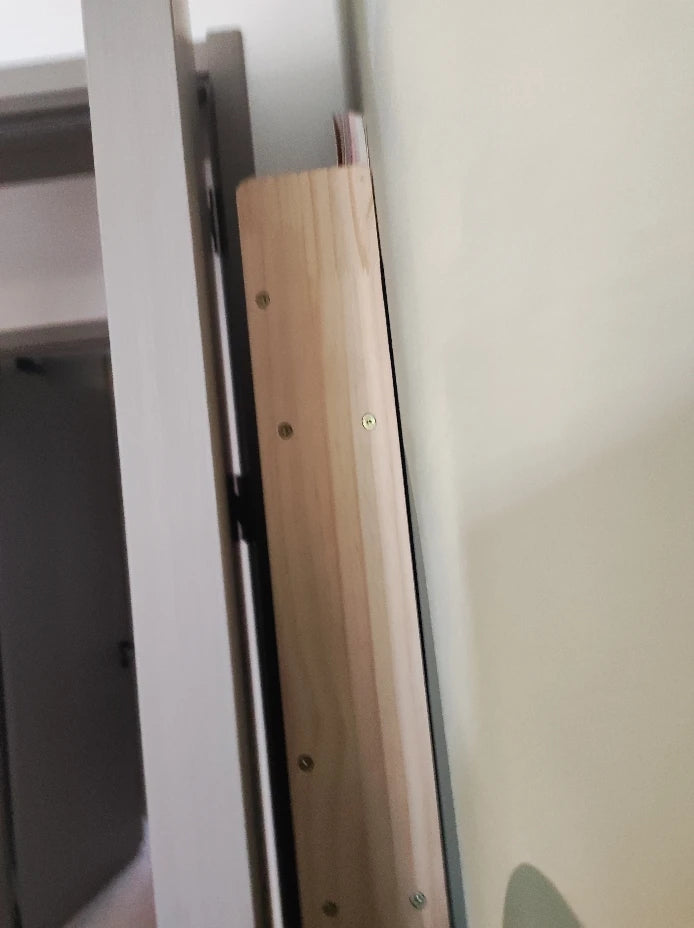 Bookshelf Solid Wood Modern Storage Rack