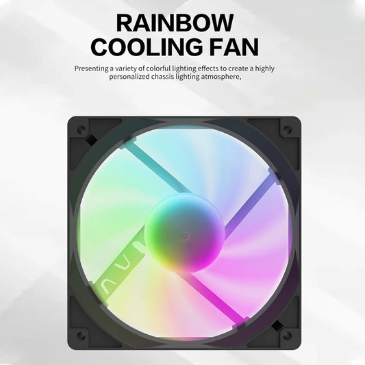 4 Pin Pc RGB fan (Black)