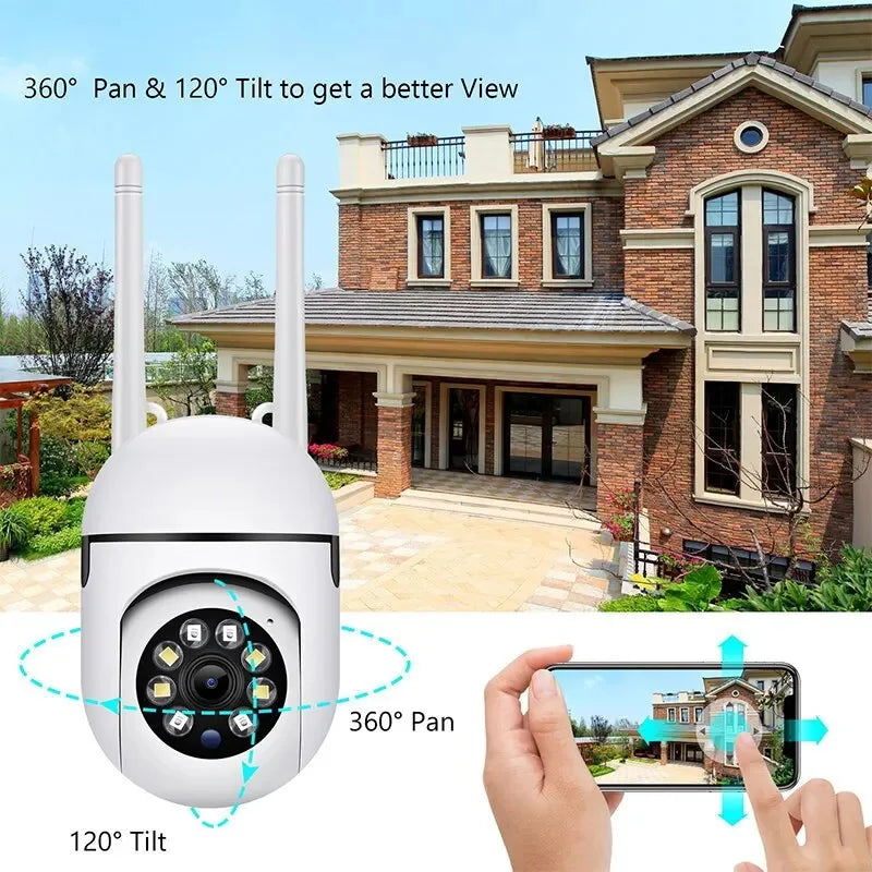 Camera Outdoor WiFi PTZ 1080P HD Night Vision