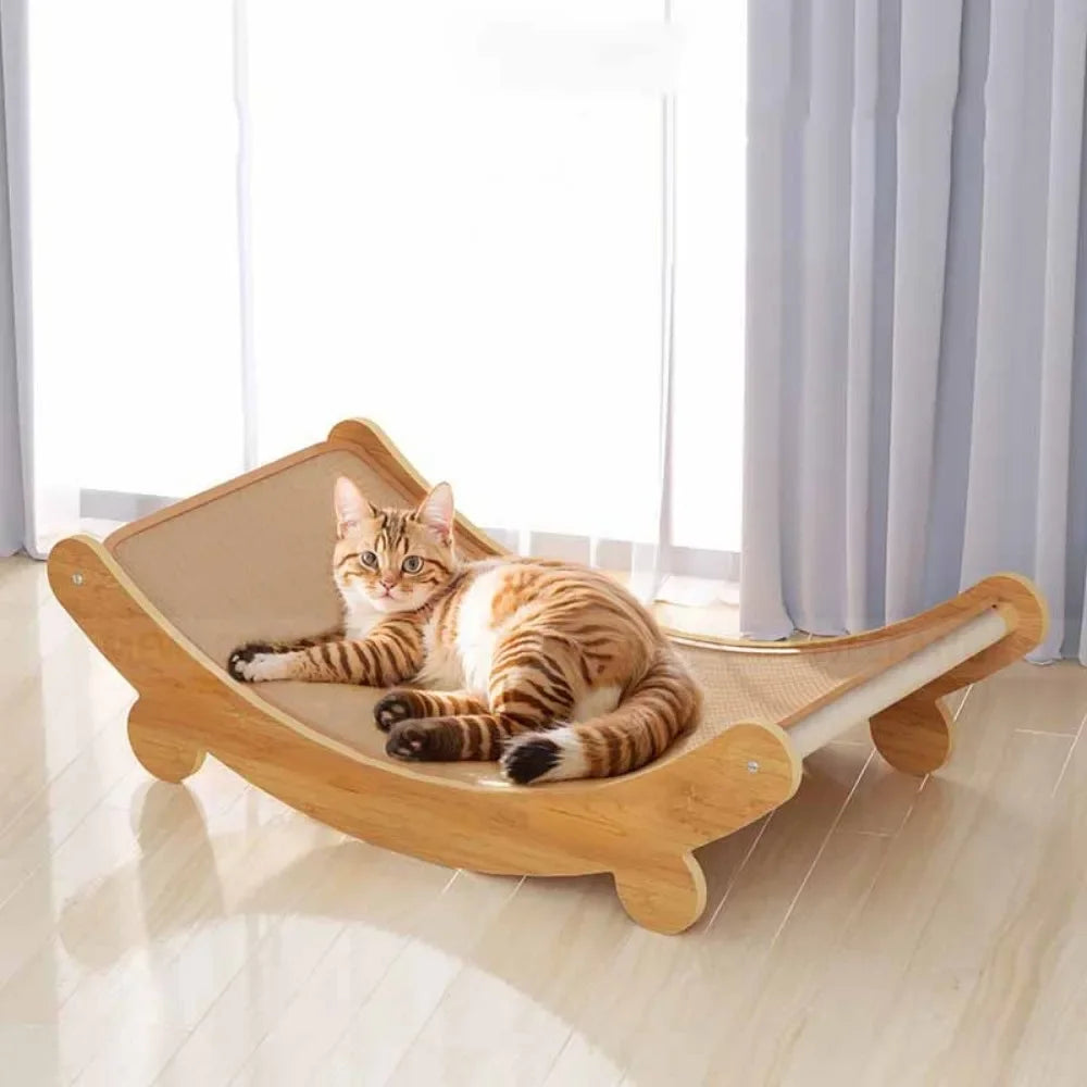 Cat Scratch Board Sisal Detachable Bed with Toy