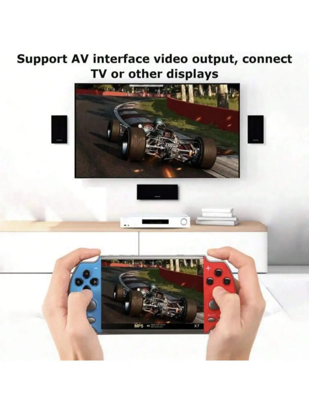 Game Console Handheld Retro Portable Built-In 5000