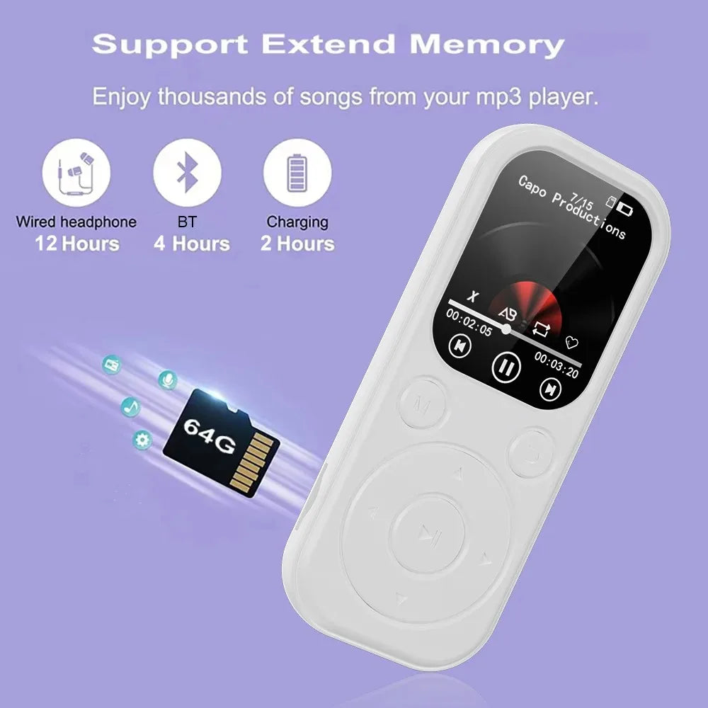MP3 Player Bluetooth Touch Screen Stereo HiFi Speaker