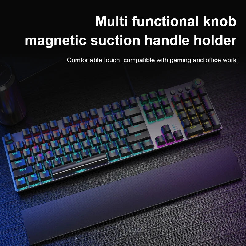 104 Keys Wired Mechanical Keyboard with Backlight