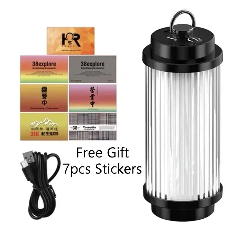 Outdoor Camping Lantern with LED Portable 3000mAh