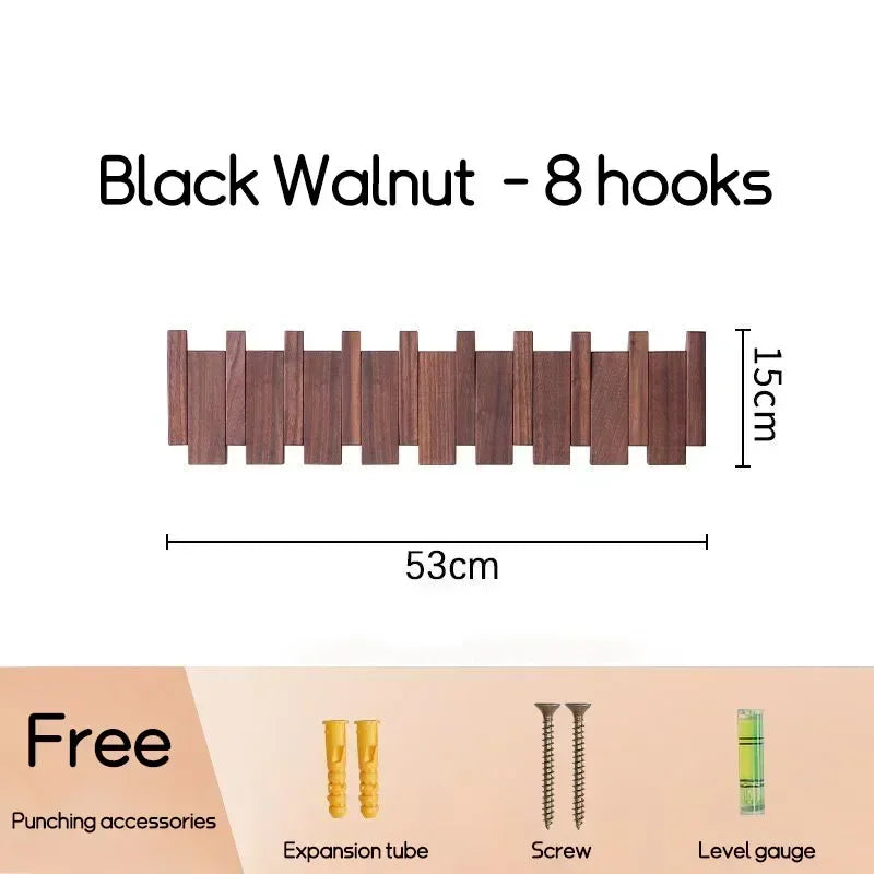Wood Wall Rack