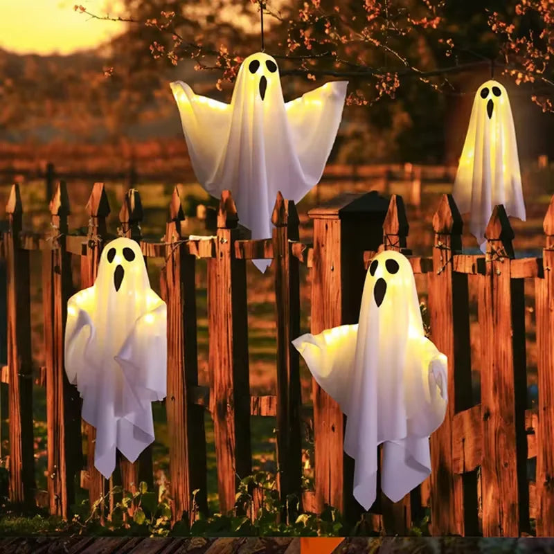 Halloween Ghost with LED Light for Outdoor