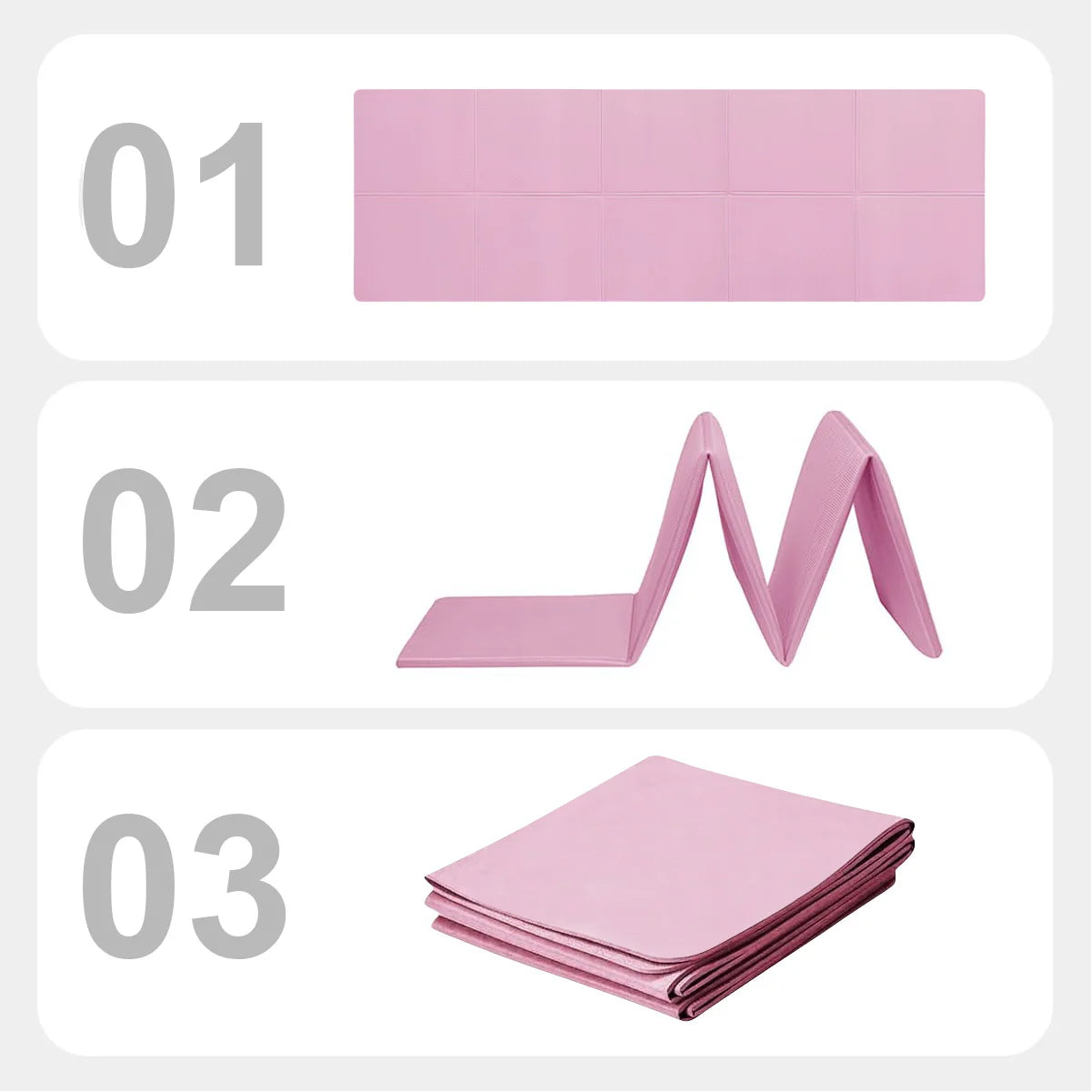 Yoga Mat Non-Slip EVA 4mm Thick Fitness