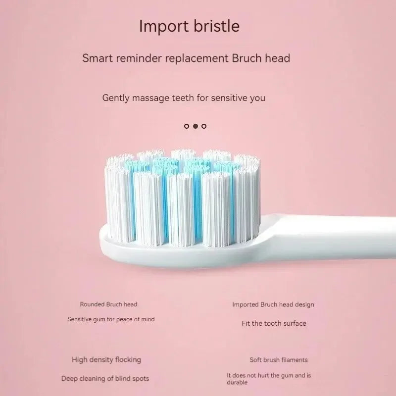 High-frequency sonic toothbrush with 6 modes (White)