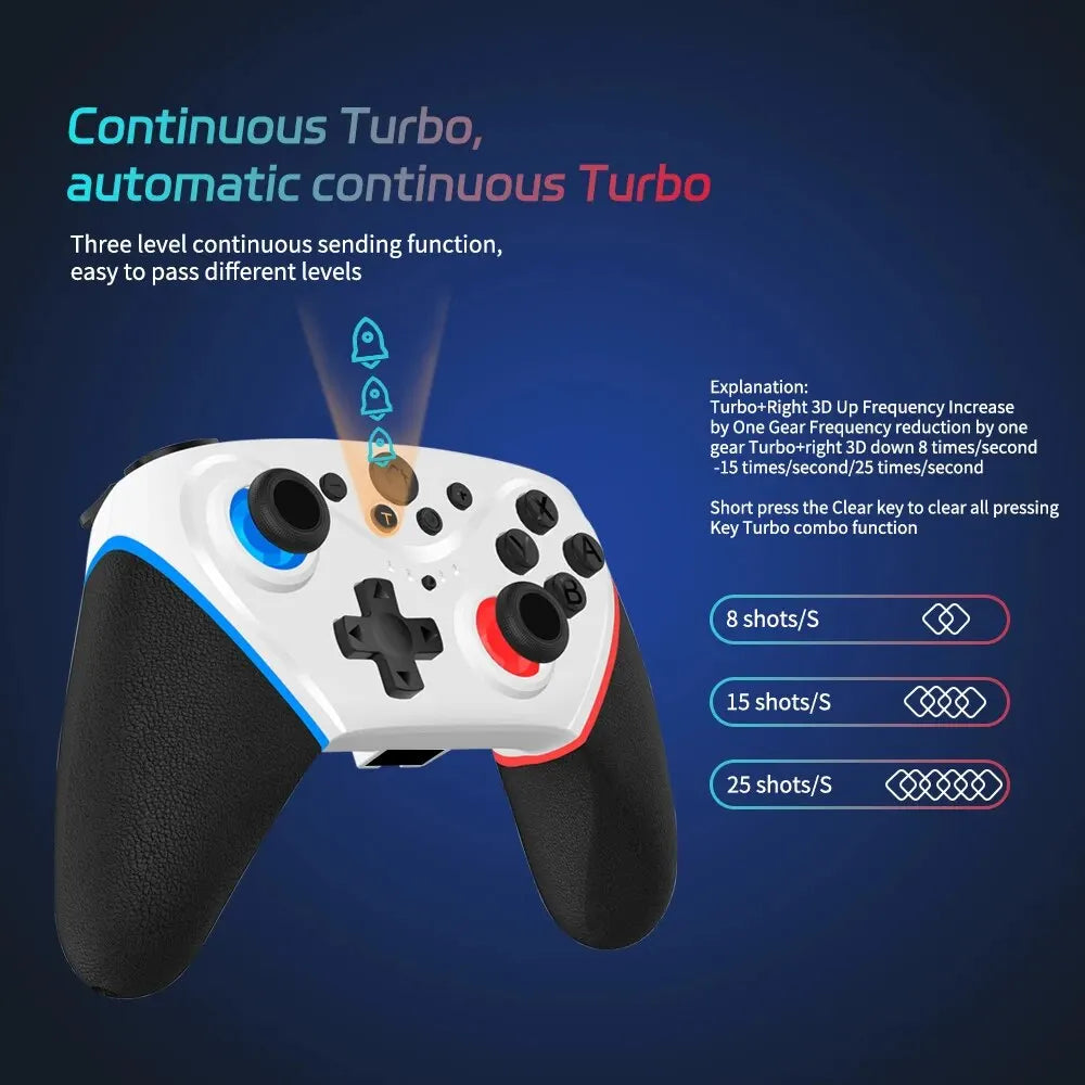 Multi-Platform Wireless Game Controller Switch
