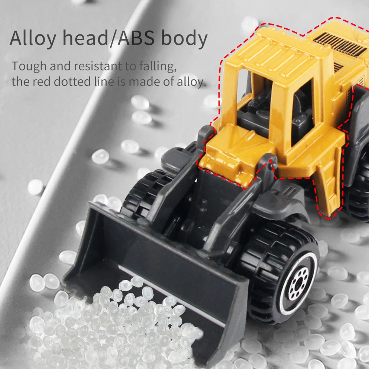 Construction Truck Toy Set Diecast Alloy Vehicles